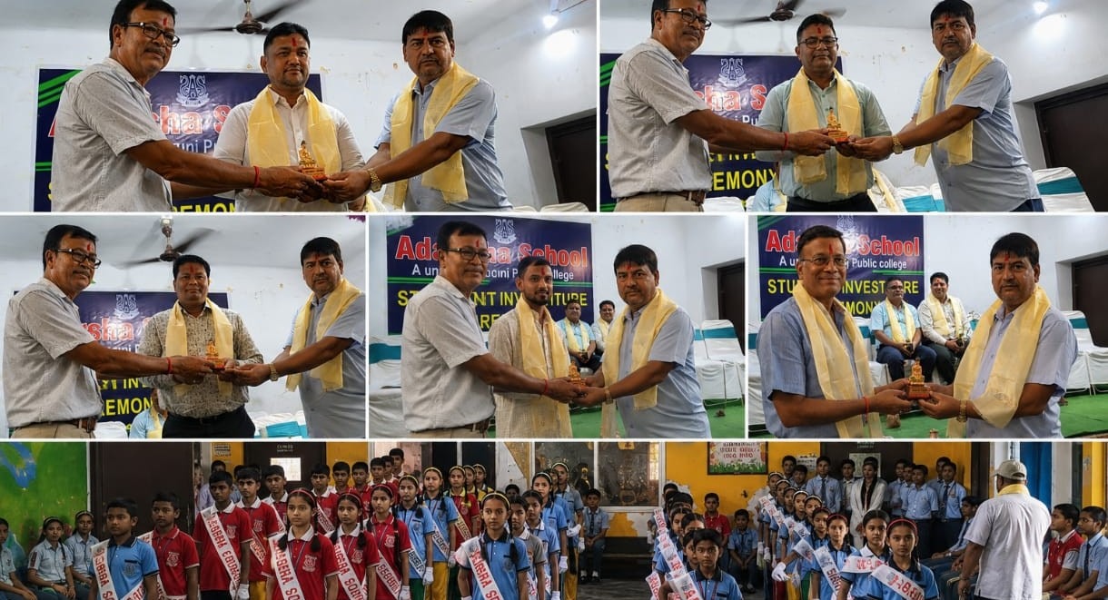 आदर्श माविमा विद्यार्थी नेतृत्वलाई औपचारिकता, क्याप्टेन–मनिटरलाई ब्याच वितरण।