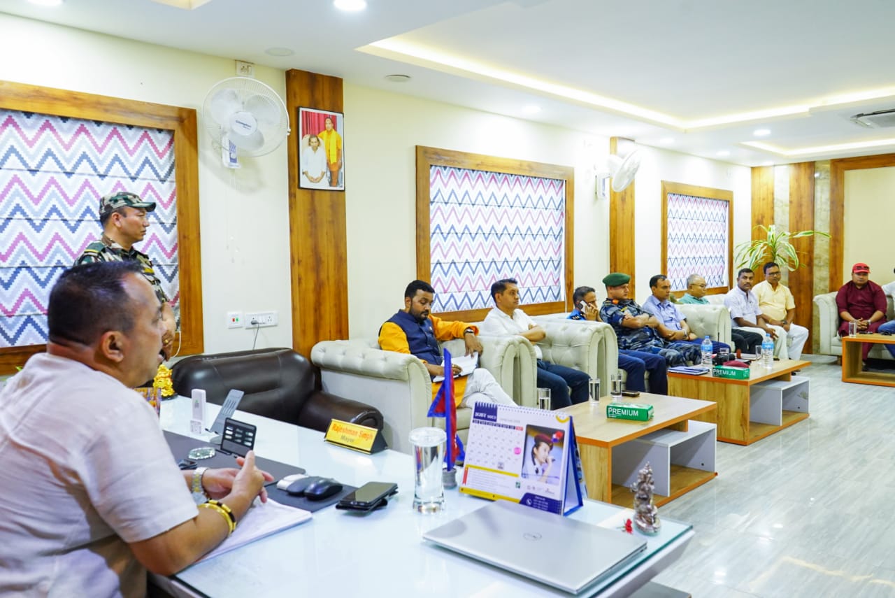 वीरगंजमा खानेपानी समस्याबारे सर्वपक्षीय छलफल :- सहकार्य र दीर्घकालीन समाधानमा जोड बिरगंज महानगरपालिका ।