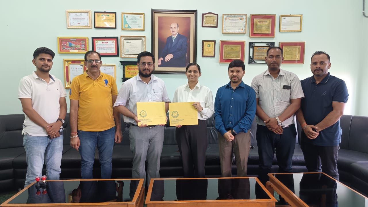 नेशनल मेडिकल कलेज र हुलास आइरन इन्डस्ट्रीज/ हुलास इन्फ्रा लिमिटेड बीच स्वास्थ्य सेवा सम्बन्धी सम्झौता सम्पन्न ।