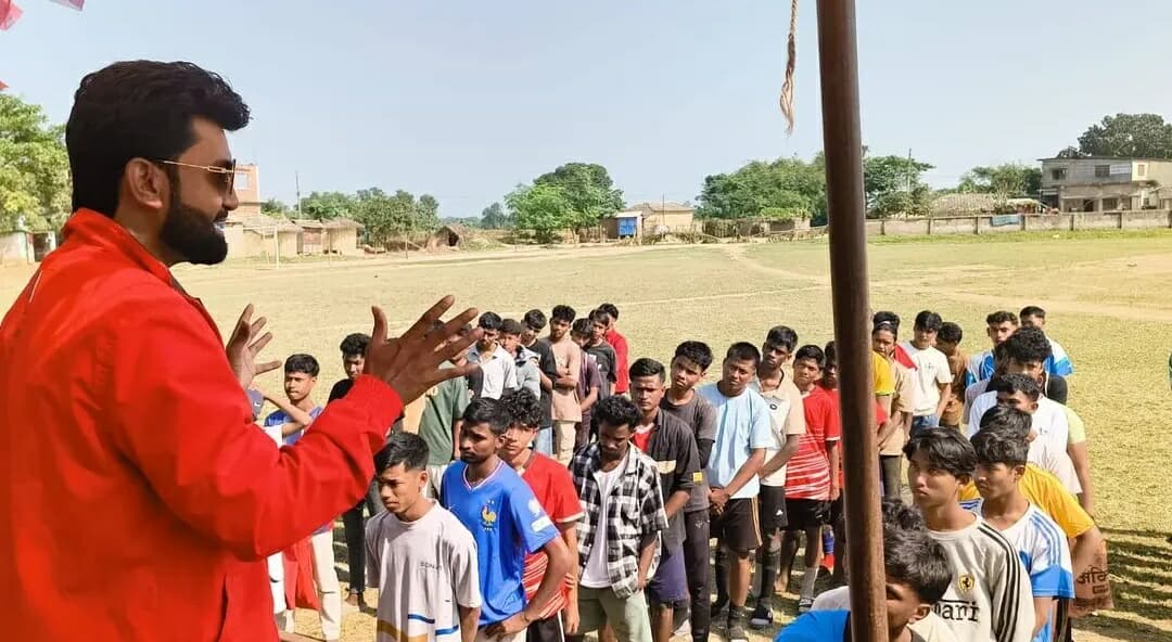सखुवा प्रसौनीमा फुटबल खेलाडी छनौट : खेलाडीका सबै खर्च पालिकाकै जिम्मा — मेयर यादव।