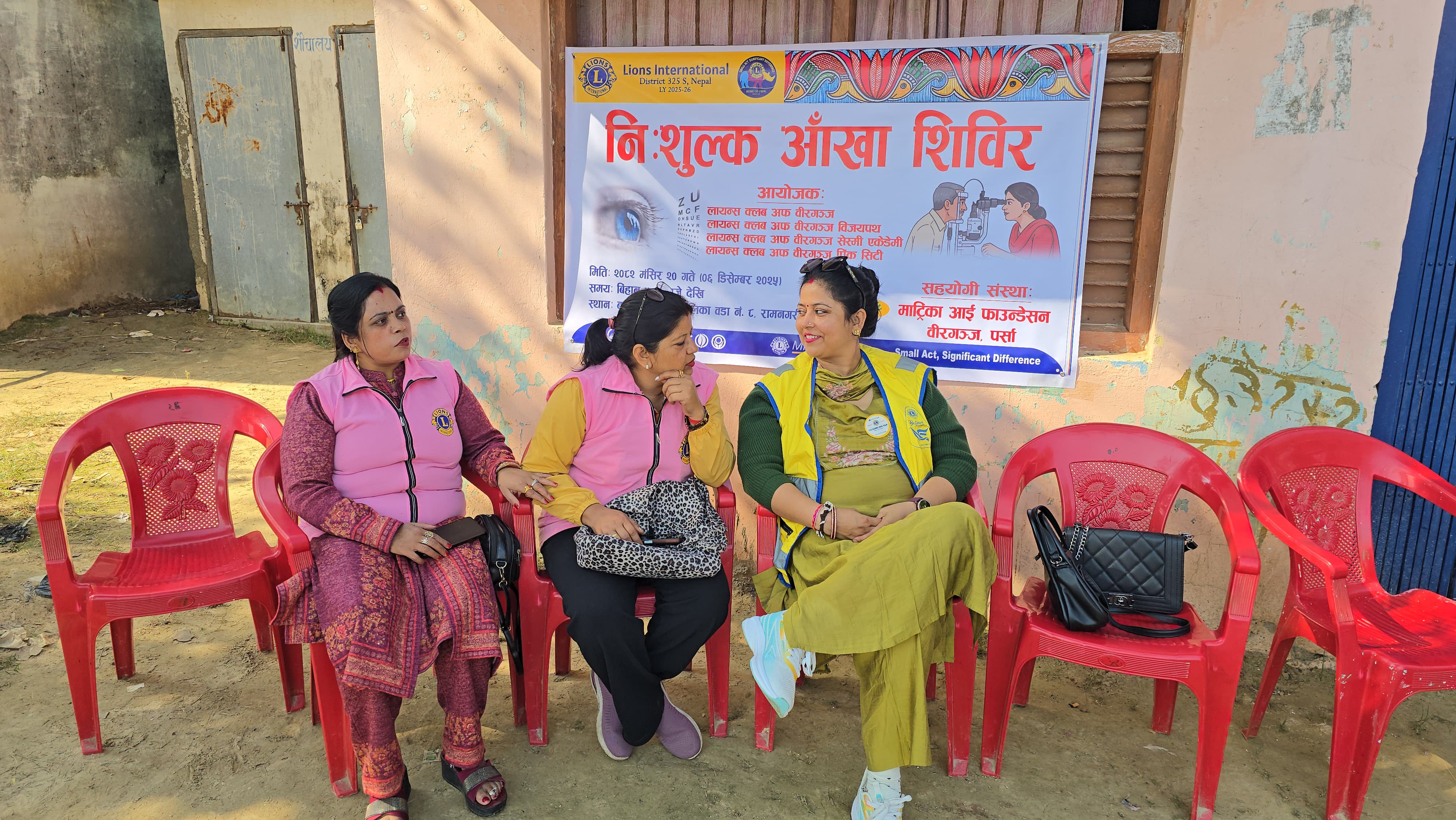 लायन्स क्लबको निःशुल्क आँखा शिविर सम्पन्न, १२९ जनाको निःशुल्क अपरेशन गरिने