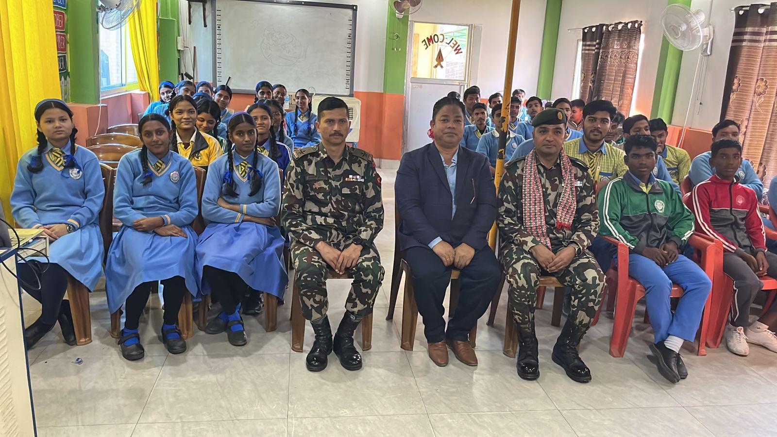 नेपाली सेनाको भूमिकादेखि देशको इतिहाससम्म — जीवन ज्योति विद्यालयमा ज्ञानमूलक कार्यक्रम सम्पन्न।