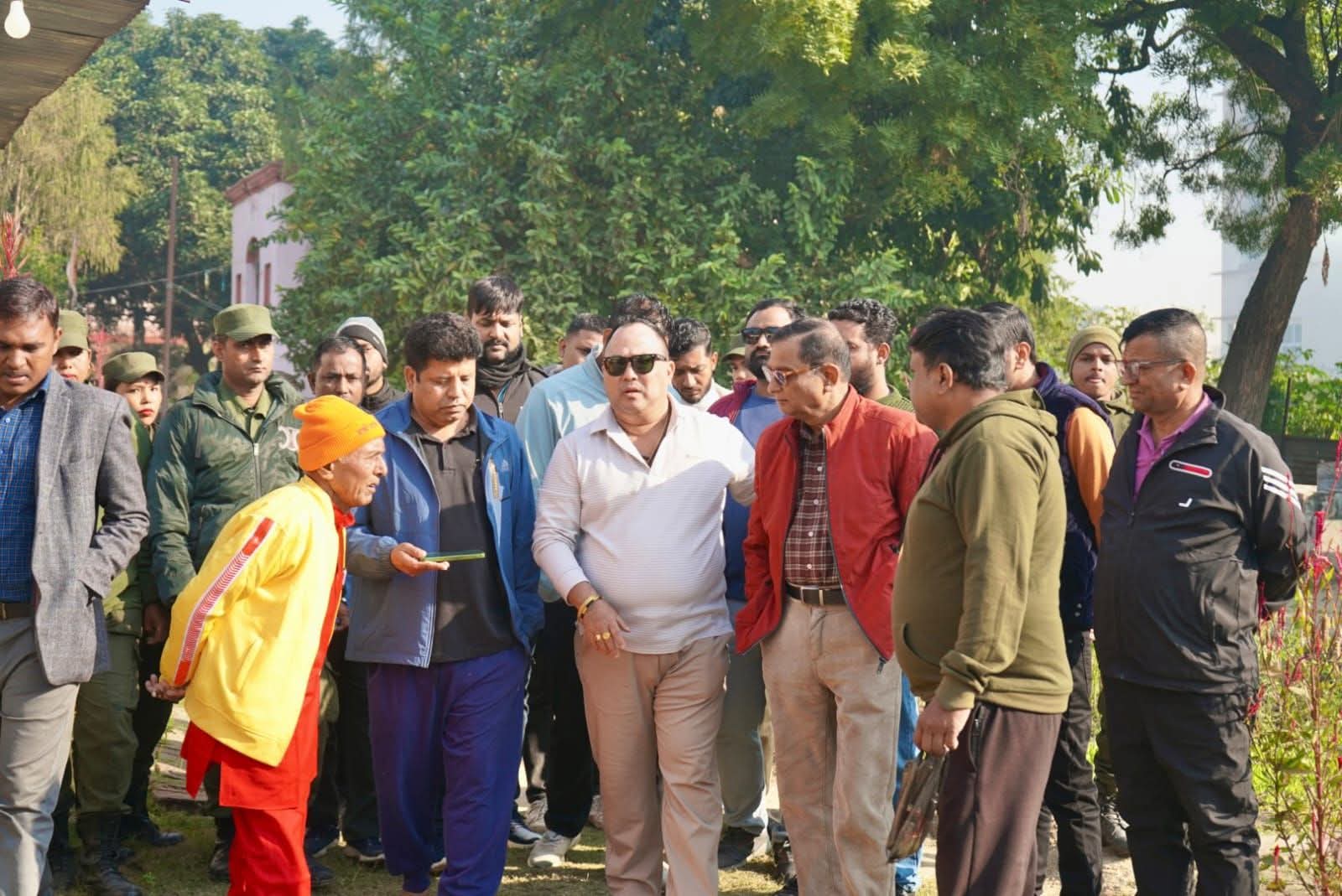 राम–जानकी मन्दिरको स्वन्दिकरण र दीर्घकालीन विकासमा मेयर सिंह सक्रिय, स्थल निरीक्षणपछि कामलाई तीव्रता दिने निर्देशन।