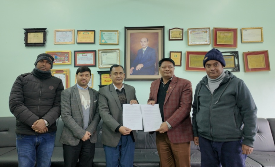 नेशनल मेडिकल कलेज र प्याब्सन पर्साबीच स्वास्थ्य सेवा सहकार्य सम्झौता।