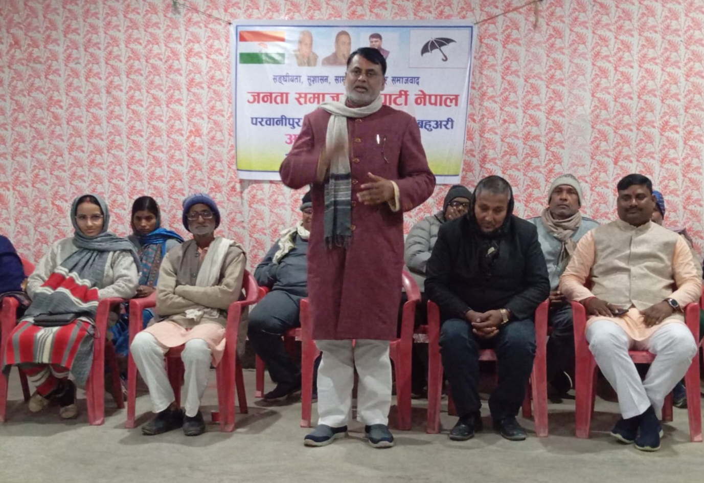 बारा–४ मा जसपाका उम्मेदवार सञ्जु साह जीततर्फ अग्रसर, टोल–टोलमा गुञ्जिँदै ‘छाता छाप’को नारा।