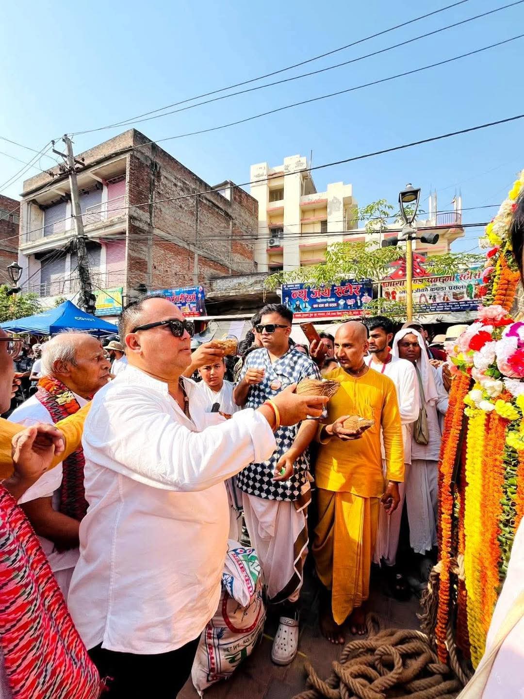 वीरगञ्जमा भव्य रूपमा सम्पन्न भयो श्री जगन्नाथ रथ यात्रा, हजारौँ श्रद्धालुको सहभागिता।