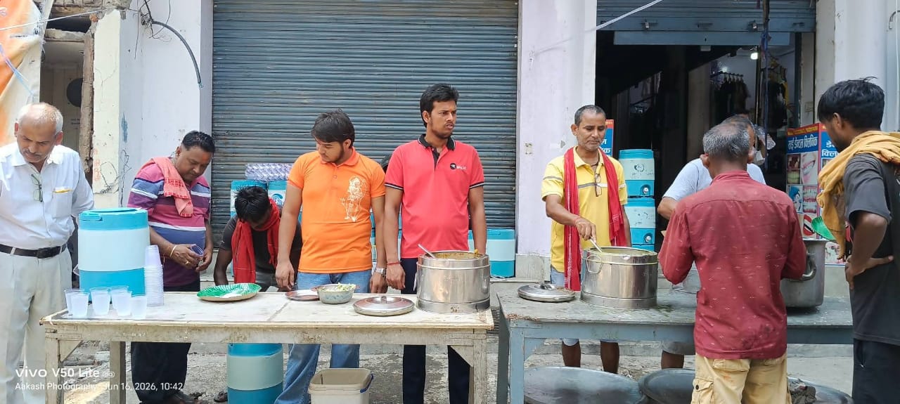 ३८६ हप्तादेखि निरन्तर मानव सेवा गर्दै सद्भाव साप्ताहिक भोजन सेवा।