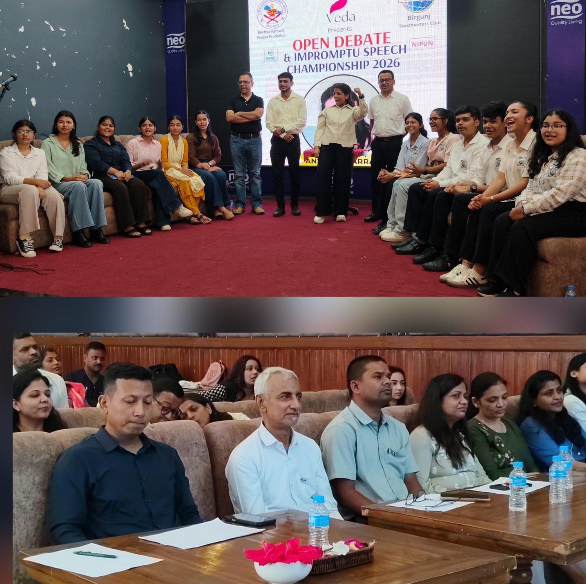 ओपन डिबेट तथा इम्प्रोम्प्टु स्पिच च्याम्पियनसिप २०२६ को फाइनल सम्पन्न, विद्यार्थीले तर्ककला र वक्तृत्व क्षमता प्रदर्शन गरे।