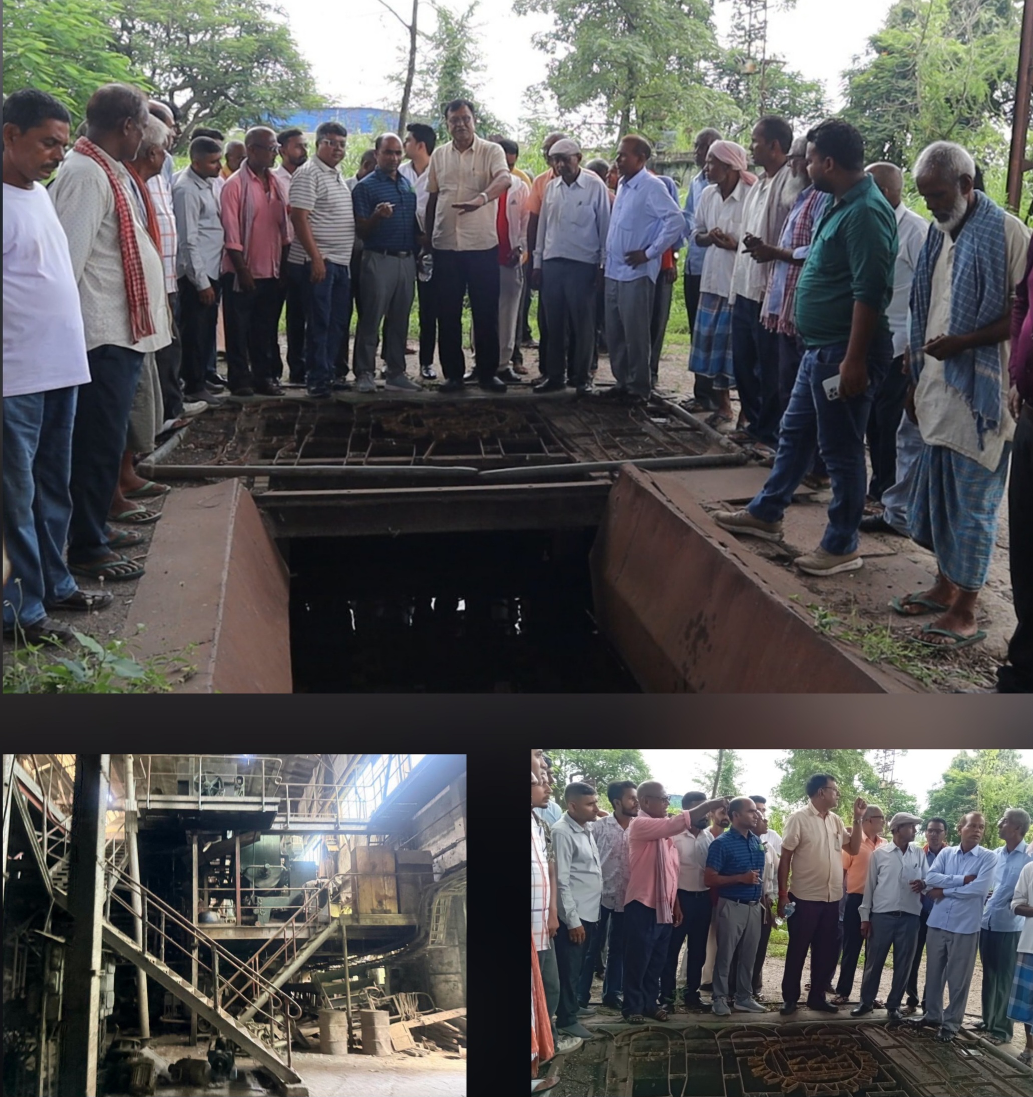 बन्द वीरगञ्ज चिनी कारखाना सञ्चालनको तयारी, सरकारी कार्यदलद्वारा स्थलगत अध्ययन।