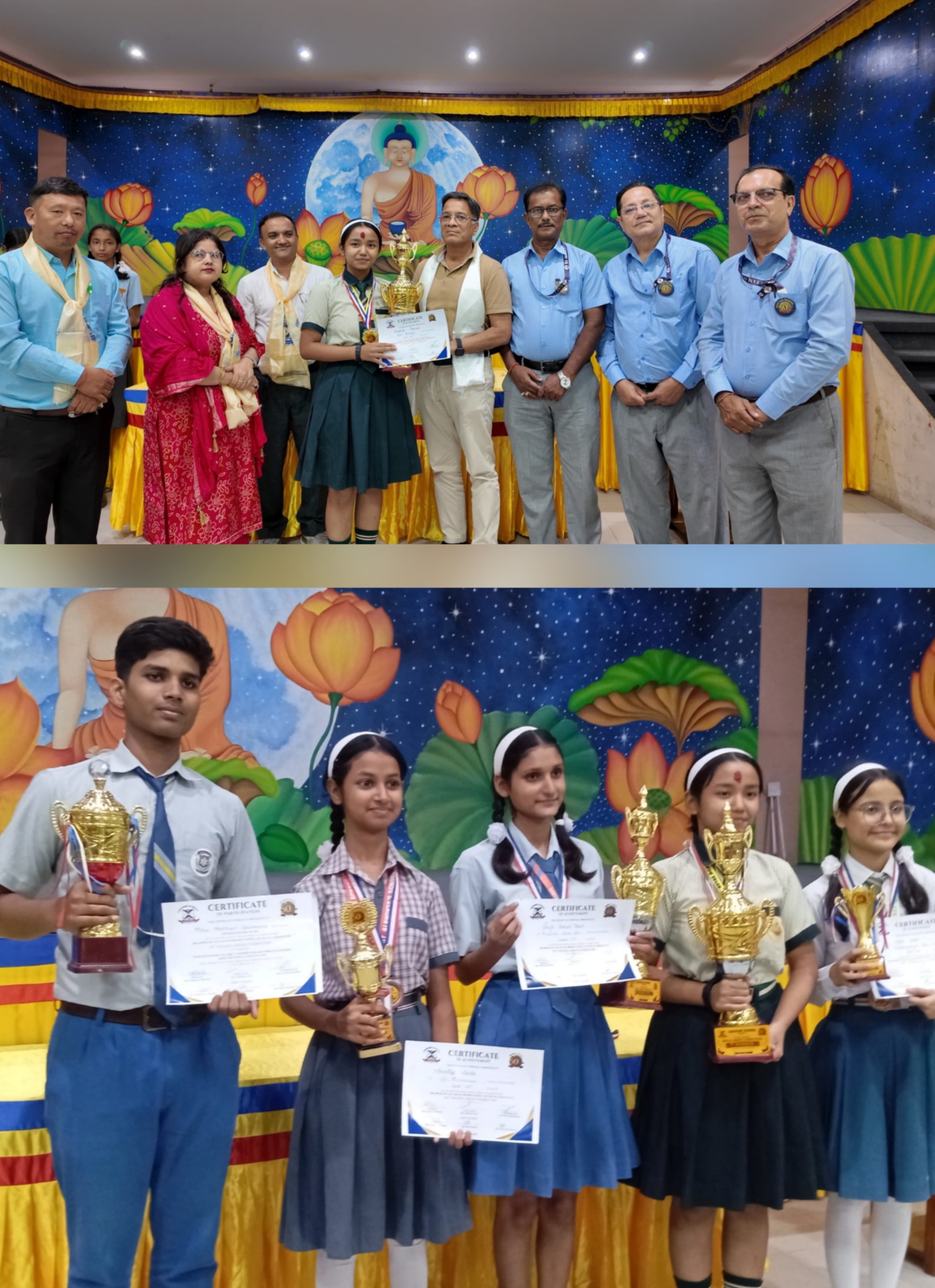 १६ विद्यालयका प्रतिस्पर्धीलाई पछि पार्दै नलिश्का प्रजापति प्रथम।