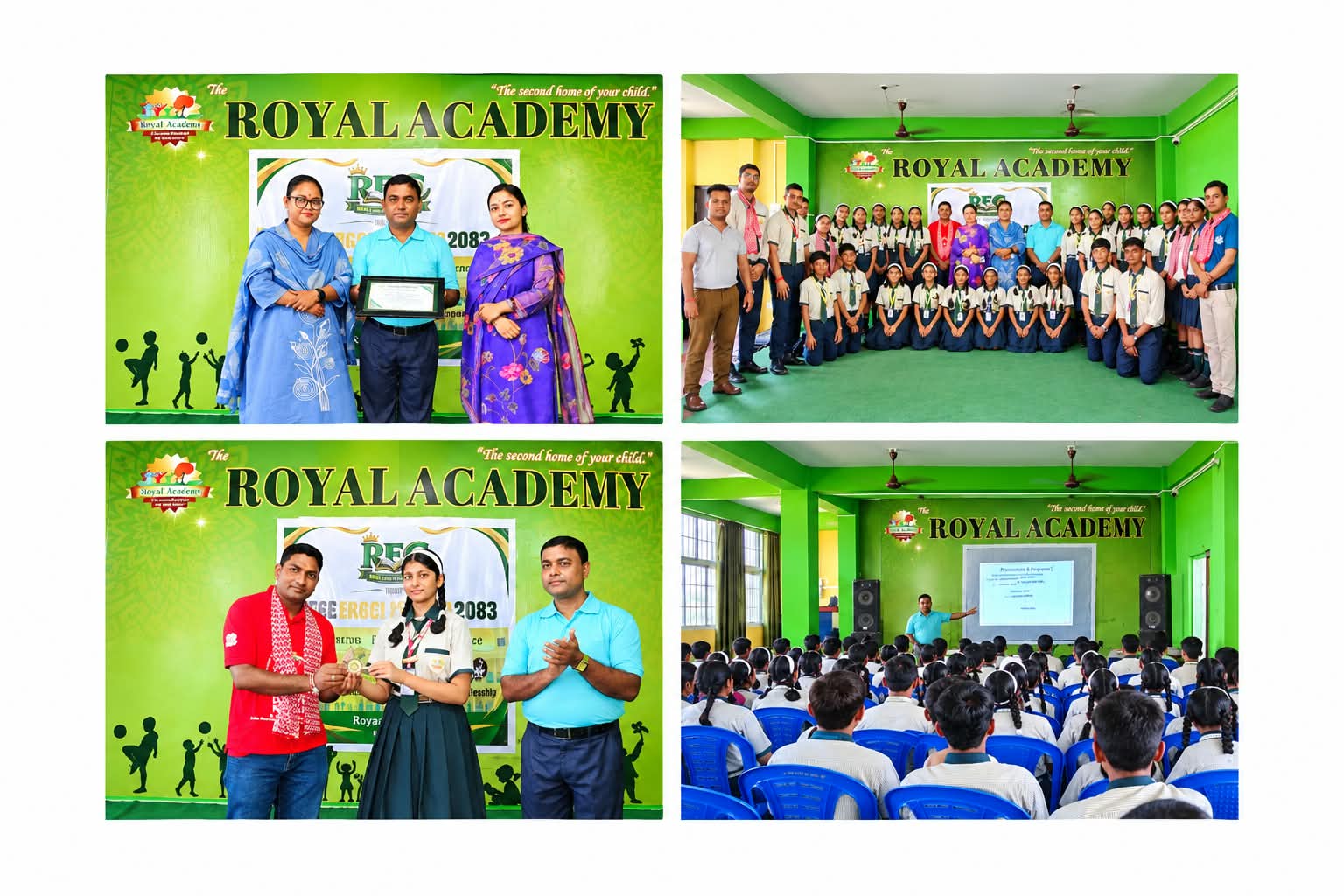 विद्यार्थीको अंग्रेजी बोल्ने आत्मविश्वास बढाउँदै रॉयल एकेडेमीमा ‘REC English Connect’ कार्यक्रम सम्पन्न।