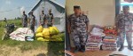 सशस्त्र प्रहरीले बारामा ४ लाखभन्दा बढीको अवैध सामग्री बरामद"।