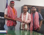 सुनिल प्रसाद केशरीले सम्हाले बाराको विश्रामपुर गाउँपालिकाको प्रशासकीय अधिकृतको कार्यभार  ।