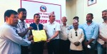 सूचना तथा विज्ञापन नीतिविरुद्ध पर्साका सञ्चारकर्मीको ज्ञापनपत्र प्रधानमन्त्रीसमक्ष।