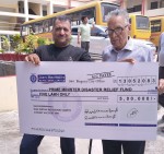 बाढीपीडितका लागि हरिखेतान बहुमुखी कलेजद्वारा प्रधानमन्त्री राहत कोषमा ५ लाख सहयोग।