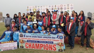 १० औं प्याब्सन नेपाल मेडिसिटी टि–२० को उपाधि मुनालाईटको पोल्टामा ।