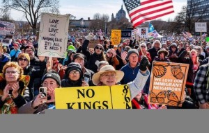 अमेरिकाका प्रमुख शहरहरूमा ‘नो किंग्स’ आन्दोलन, केही स्थानमा झडप