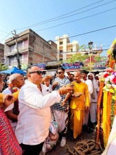 वीरगञ्जमा भव्य रूपमा सम्पन्न भयो श्री जगन्नाथ रथ यात्रा, हजारौँ श्रद्धालुको सहभागिता।