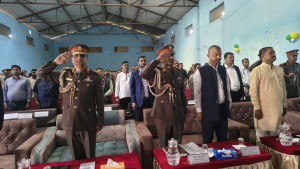 सशस्त्र प्रहरी बल नेपाल नं. १३ गण वीरगञ्जमा १९औँ स्थापना दिवस भव्य रूपमा सम्पन्न, ‘अनुशासन र राष्ट्रसेवा हाम्रो मूल मन्त्र’ प्रमुख अतिथि ढकाल।