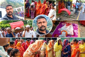 २३ दिनसम्म खोज्दा पनि भेटिएनन् बहुअरीका नमोनारायण, परिवारले गर्‍यो कुशको शवको दाहसंस्कार।