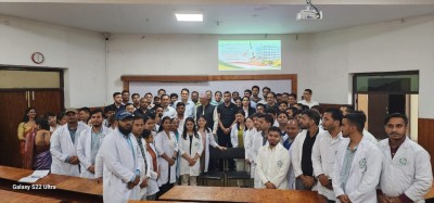 नेशनल मेडिकल कलेजमा पिजी विद्यार्थीहरुलाई स्वागत तथा अभिमुखीकरण सम्पन्न ।