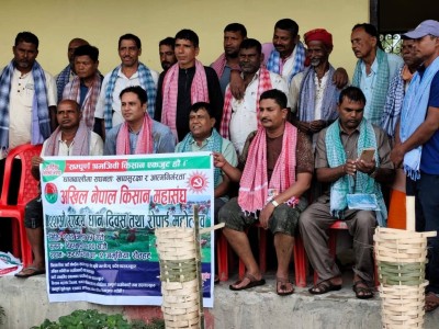 रौतहटको जमुनियामा राष्ट्रिय धान दिवस मनाइयो