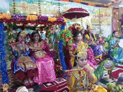 श्रीकृष्ण जन्माष्टमीको पावन अवसरमा भव्य चैतन्य झाँकी तथा प्रवचन कार्यक्रम सम्पन्न।