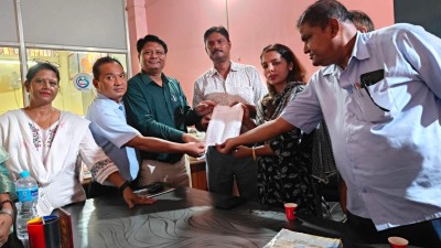 शिक्षा विधेयकका विवादास्पद प्रावधानविरुद्ध निजी विद्यालय सङ्गठनद्वारा ज्ञापनपत्र।