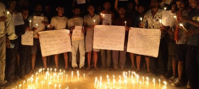 जेनजी आन्दोलनमा निधन भएका युवाको सम्झनामा बहुदरमाई युवा क्लबद्वारा दीप प्रज्वलन ।