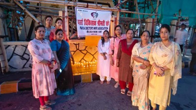 जेन–जी सहिदहरूको सम्झनामा पर्सा चिकित्सक श्रीमती संघ र लायन्स इन्टरनेशनलद्वारा बीरगञ्जमा दीप प्रज्वलन।