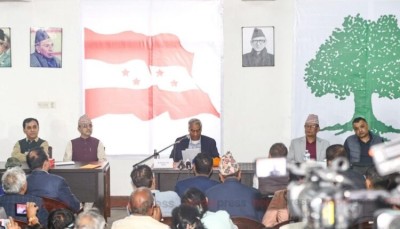 नेपाली कांग्रेसमा खड्का कार्यवाहक सभापति, देउवा उपचारका लागि विदेश जाने तयारीमा।