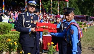 चितवनमा प्रहरी सहायक निरीक्षक आधारभूत तालिम सफलता पूर्वक सम्पन्न, ३७७ प्रशिक्षार्थी दीक्षित।