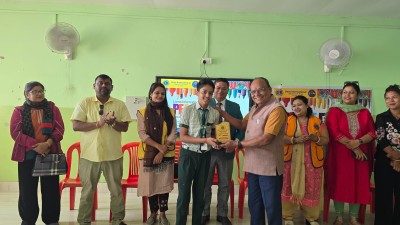 लायन्स पिस पोष्टर प्रतियोगिता सम्पन्न।