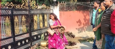 मधेश मुख्यमन्त्री नियुक्तिको विरोधमा तोडफोड र नाराबाजी।