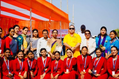 बिरगंजमा स्वास्थ्य प्रदर्शनी कार्यक्रम सम्पन्न।