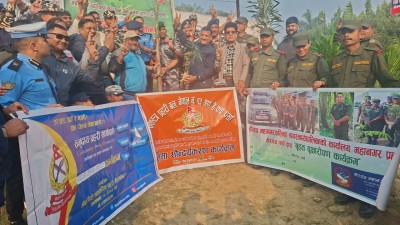 बिरगंज–रक्सौल मितेरीपुल परिसरमा वृहत वृक्षारोपण कार्यक्रम सम्पन्न