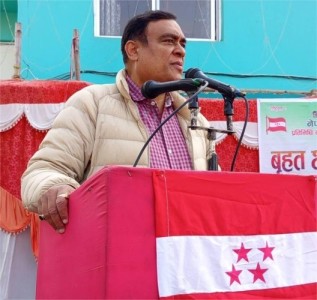 नेपाली काँग्रेस लोकतन्त्रको आत्म हो यसलाई बिवादमा अल्झिने छुट छैन बिधिको शासन र स्वभिमानको लागि अव नेकाले जित्नुपर्छ : रुँगटा।