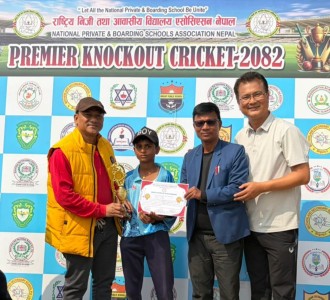 नेशनल प्याब्सन प्रिमियर नकआउट टी–२० क्रिकेट प्रतियोगिता–२०८२ सातौँ दिनका सेमिफाइनल खेल सम्पन्न।