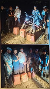 पर्सामा ३९ किलो गाँजाजस्तो पदार्थ बरामद, एक जना पक्राउ।