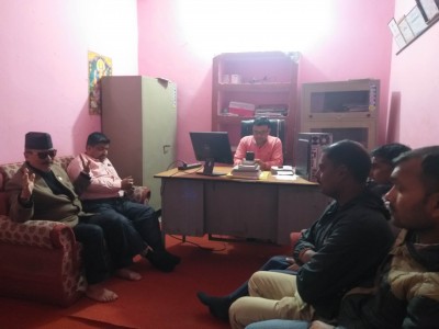 नेपाल भोजपुरी समाज र रेडियो सञ्चालकबिच छलफल