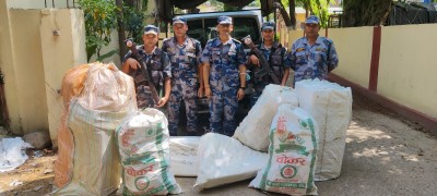 सशस्त्र प्रहरी बल,नेपाल पर्सा द्वारा २५ लाख भन्दा बढि मुल्यको सामान बरामद