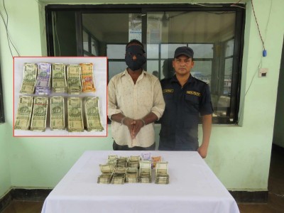 अबैध भारतीय रुपैयाँसहित हेटौंठाबाट एक जना पक्राउ 