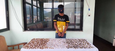 बसको डिकीमा १ हजार ४९८ एम्पुल लागूऔषध, एक जना मकवानपुर प्रहरीको फन्दामा