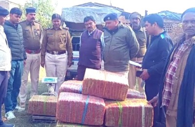 रक्सौलबाट ३५ लाखको गाँजासहित एक जना पक्राउ