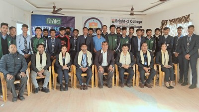 गरिमा विकास बैंक लिमिटेडले घण्टाघर नजिकै रहेको ब्राइट +2 कलेज, विज्ञान र व्यवस्थापन, वीरगंजमा