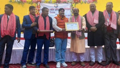 नेपाल पत्रकार महासङ्घ मधेस प्रदेश कार्यसमितिको पदस्थापन कार्यक्रम सम्पन्न: पत्रकारहरुको हकहितका लागि कुनै कसर बाकी नराख्ने अध्यक्ष बन्जाराको प्रतिबद्धता