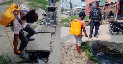 लामखुट्टे नियन्त्रण गर्न वीरगञ्जमा एयर स्प्रेको थालनी, कुन वडामा कहिले ?