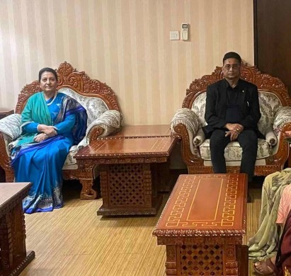 पूर्व राष्ट्रपति भण्डारीलाई चीनमा उच्च महत्व, आजैबाट उच्चस्तरीय भेटवार्ता 