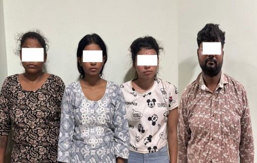 रूपन्देही प्रहरीले मानव बेचबिखन तथा ओसारपसारमा संलग्न रहेको भन्दै चार जनालाई पक्राउ गरेको छ।