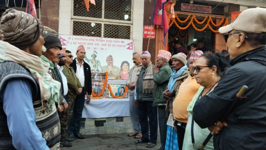 पुर्व राजा महेन्द्र शाहको १०६ औ जन्म जयन्ती बीरगंजमा देशभक्त राजभक्तले मनायो ।